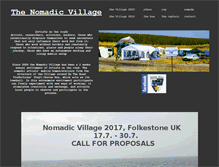 Tablet Screenshot of nomadic.cd