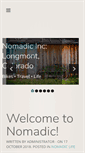 Mobile Screenshot of nomadic.net