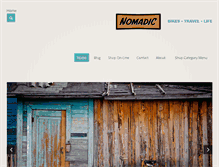 Tablet Screenshot of nomadic.net